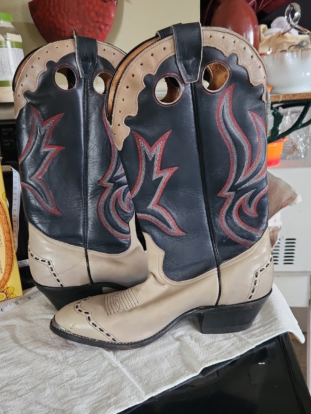 Mens Boulet Cowboy Boots